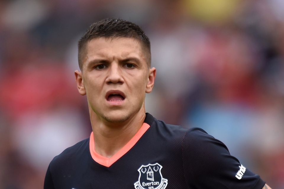 Everton's Mo Besic played in Sunday's Premier League loss at Chelsea despite his father being shot in his native Bosnia