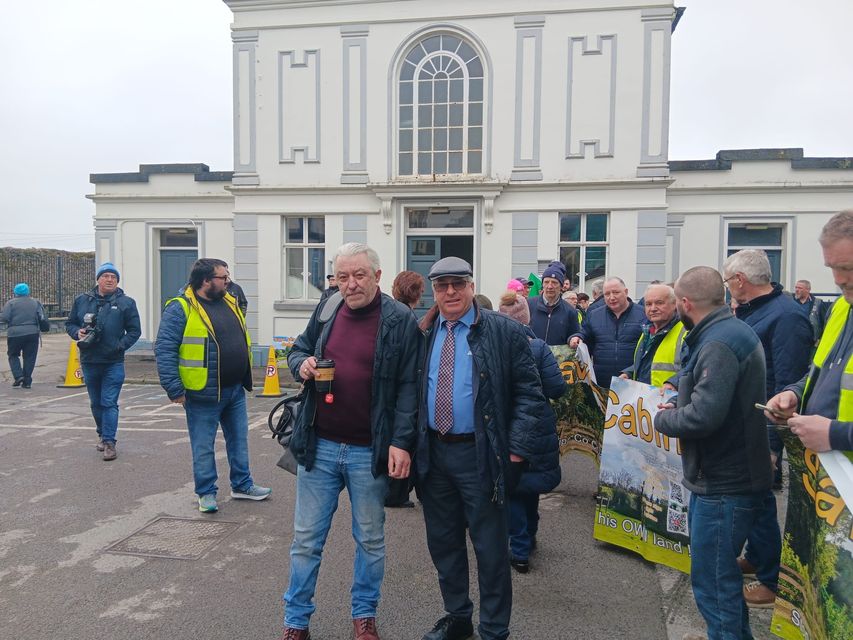 Sean Meehan and Independent TD Mattie McGrath
