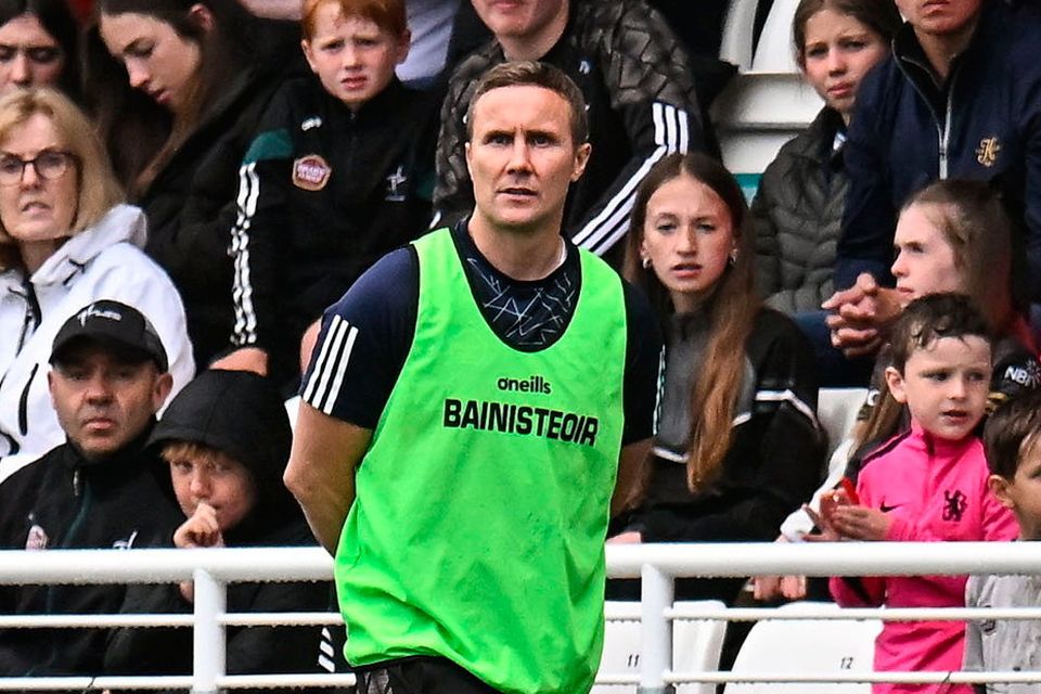 Kildare manager Brian Flanagan. Photo: Piaras Ó Mídheach/Sportsfile