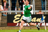 thumbnail: Fermanagh’s Tomás Corrigan celebrates his wonderful goal against Westmeath