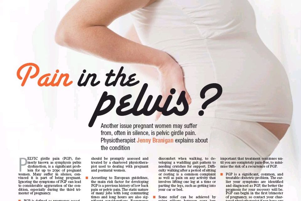 Pregnancy Related Pelvic Girdle Pain (PRPGP) - North Tees and Hartlepool  NHS Foundation Trust