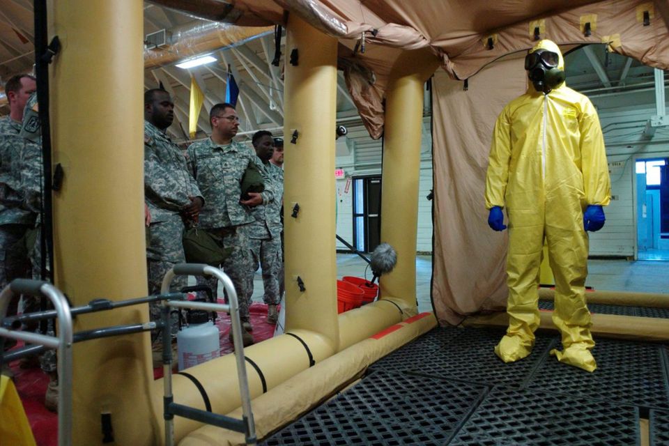 Ebola US soldiers