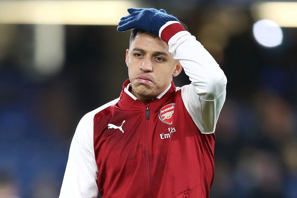 Alexis Sanchez did not travel to the south coast