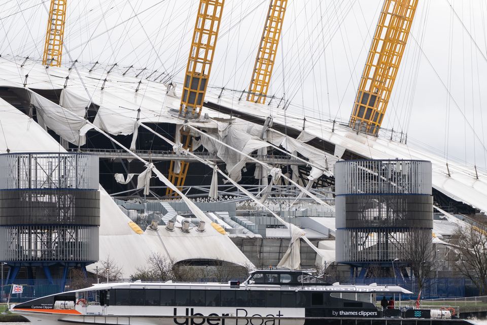 Rapper Dave’s O2 arena concerts postponed after Storm Eunice damage ...