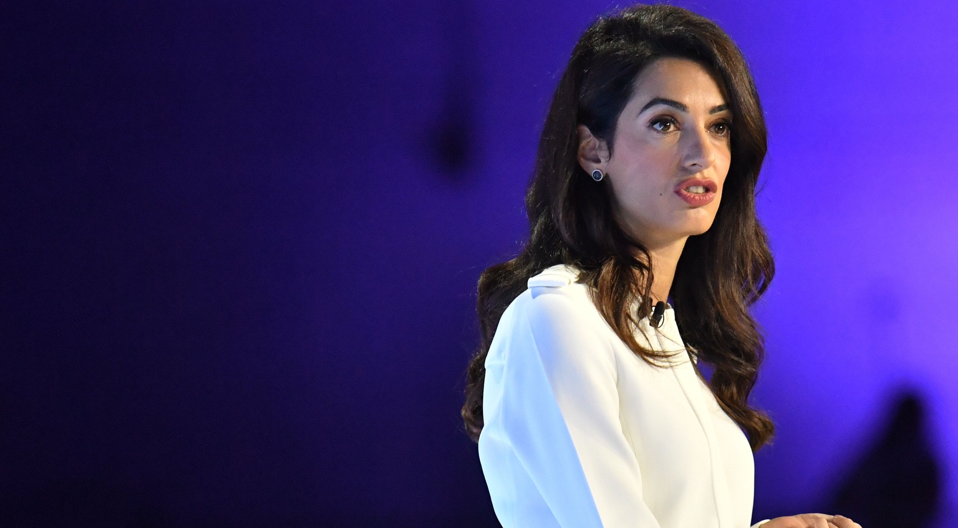 Amal Clooney on Fake News, the Language of Trump & Press Freedom