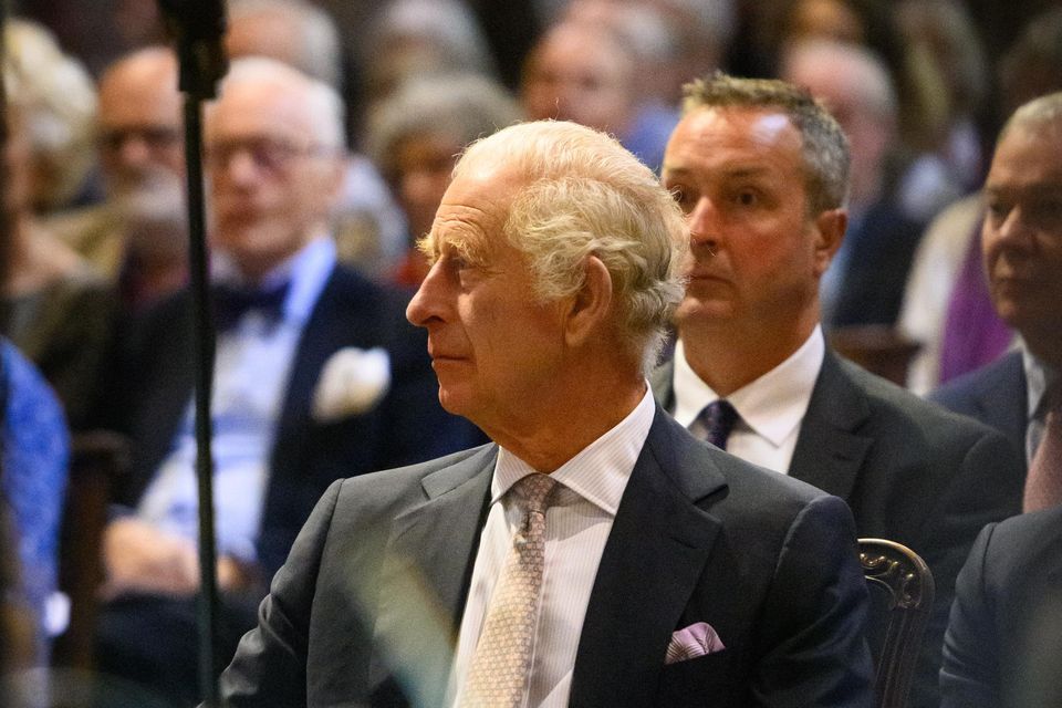 The King attends special concert featuring music from his coronation (Matt Crossick/PA)