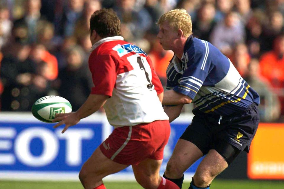 Leo Cullen in action against Perpignan during the European Cup semi-final in 2003. Photo: Sportsfile