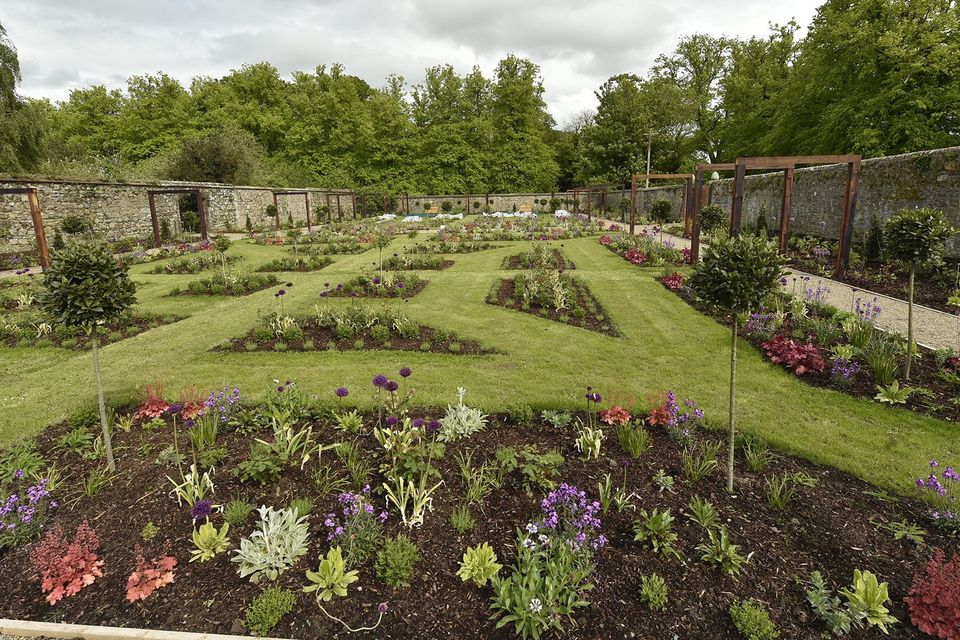 The beautiful walled gardens at Wells House. Pic: Jim Campbell