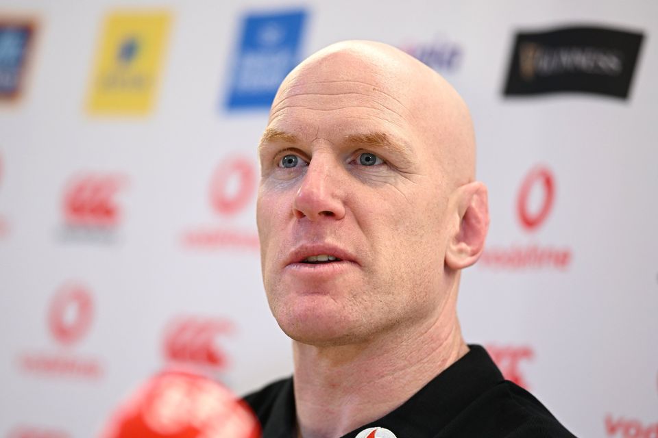 Ireland forwards coach Paul O'Connell. Photo by Seb Daly/Sportsfile