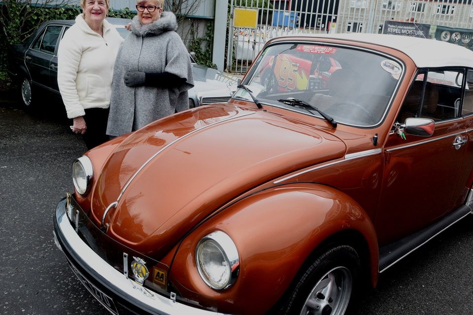 Florence Murphy and Mary Muillane, Roskeen at the Millstreet Vintage Car Run. Picture John Tarrant