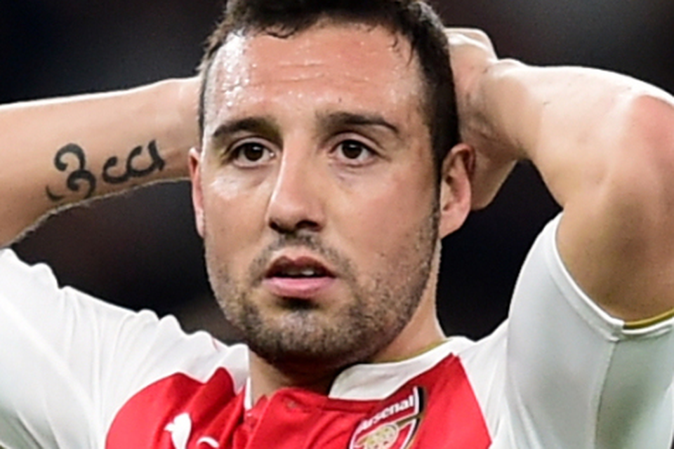 Santi Cazorla will be out of contention for Arsenal for the next three months