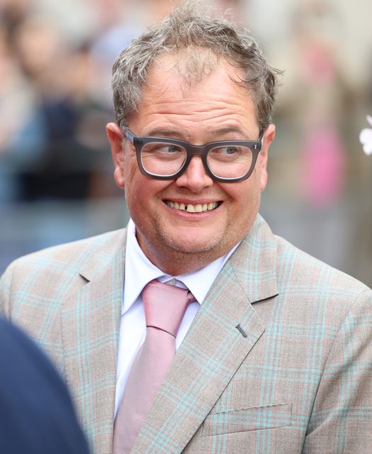 Alan Carr won the last series (PA)