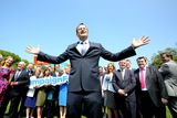 thumbnail: Leo Varadkar at his ‘Taking Fine Gael Forward’ party policy paper launch in Dublin . Photo: Tom Burke