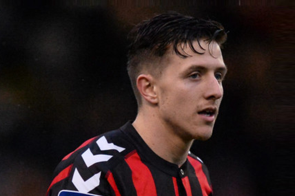 Bohemians midfielder Keith Buckley is relishing tonight’s Premier Division derby clash with Shamrock Rovers at Dalymount Park. Photo: Sportsfile
