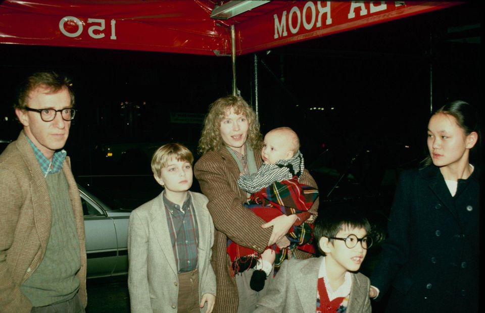 woody allen mia farrow adopted daughter