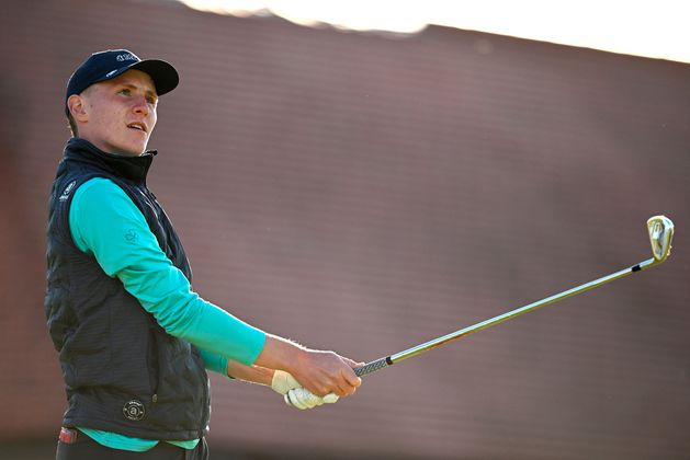 Seán Keeling (17) shows star quality at Irish Open after getting Pádraig Harrington advice