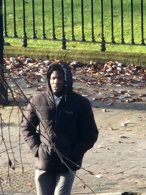 Farouq Oluwanifemi B Adio outside Cavan Courthouse.