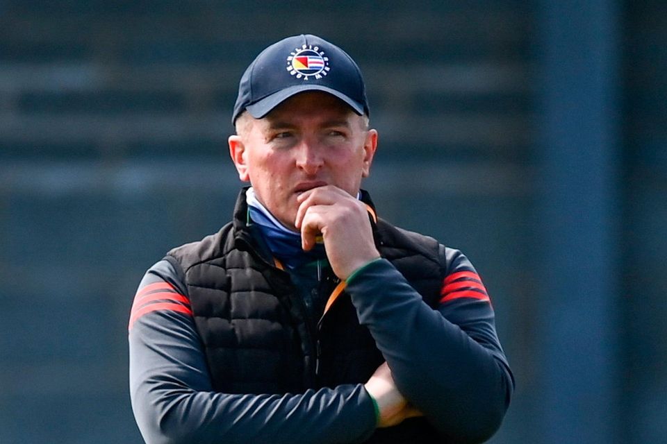 Carlow manager Tom Mullally. Photo: Sportsfile