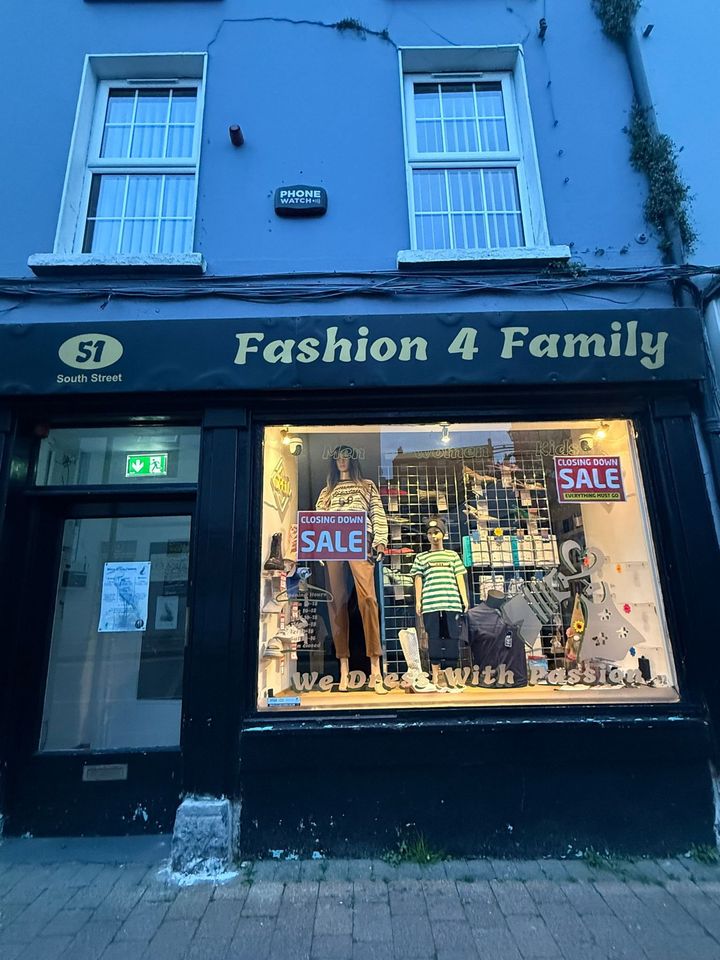 Wexford clothes boutique closes doors and moves exclusively to online sales due to lack of footfall