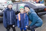 thumbnail: Aoife, Jo and Stephen Merry at the Arklow parade.