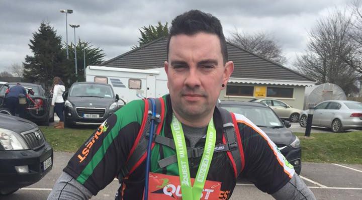 Dale Farrell is competing in the Quest Adventure Series to raise vital funds for Féileacain and Mullingar's Maternity Unit