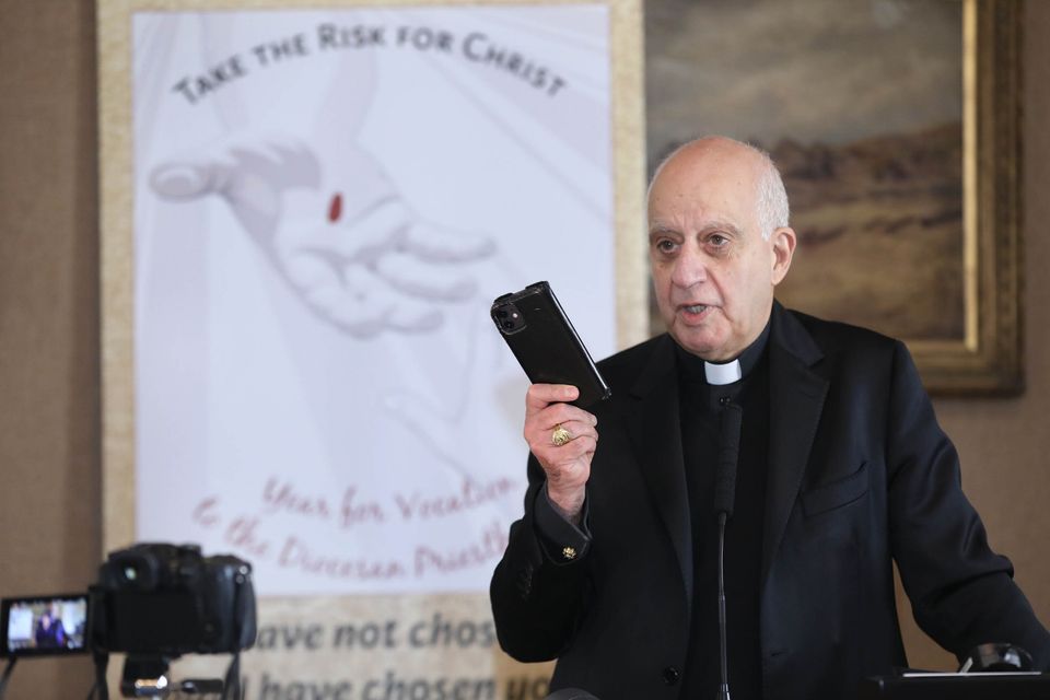 Archbishop Rino Fisichella Pro-Prefect of the Vatican Dicastery for Evangelisation. Photo: John McElroy