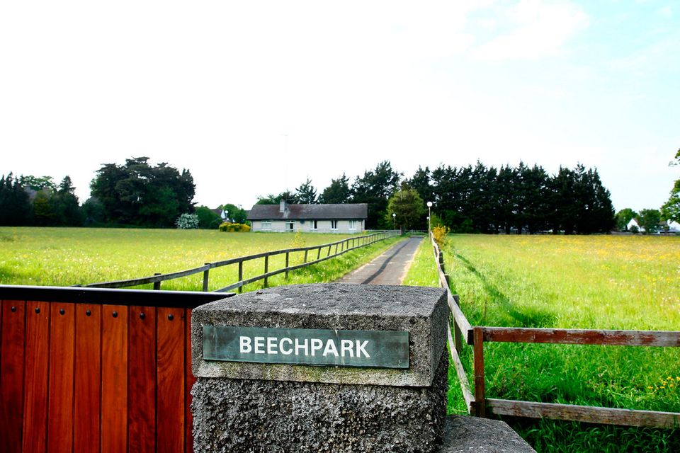 Beechpark, the former home of the late Liam Cosgrave, on Scholarstown Road, Knocklyon.  Photo: Gerry Mooney