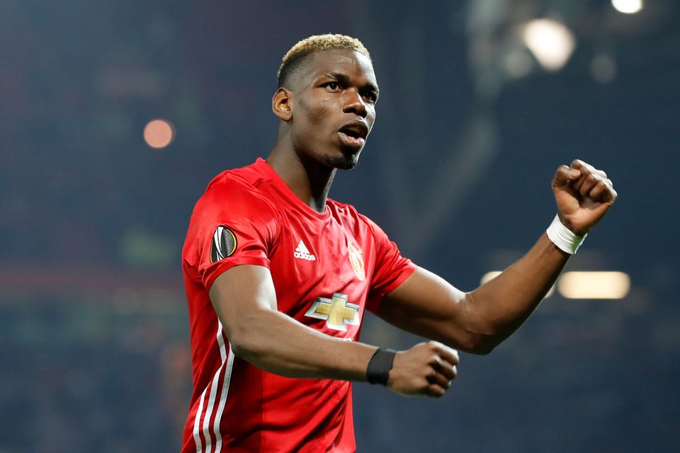 Paul Pogba starts for Manchester United