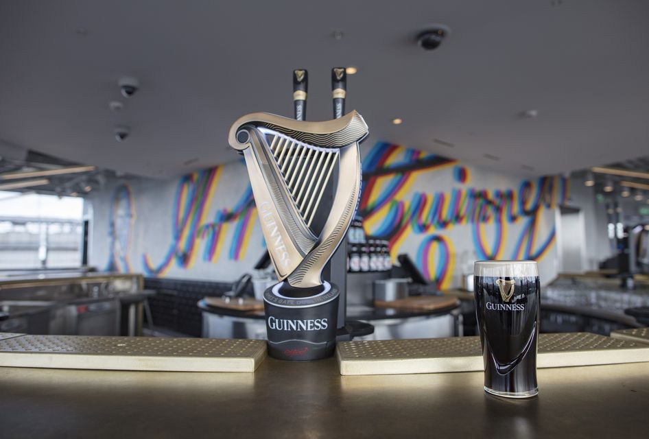 The new Gravity Bar in the Guinness Storehouse in Dublin. Picture: Arthur Carron.