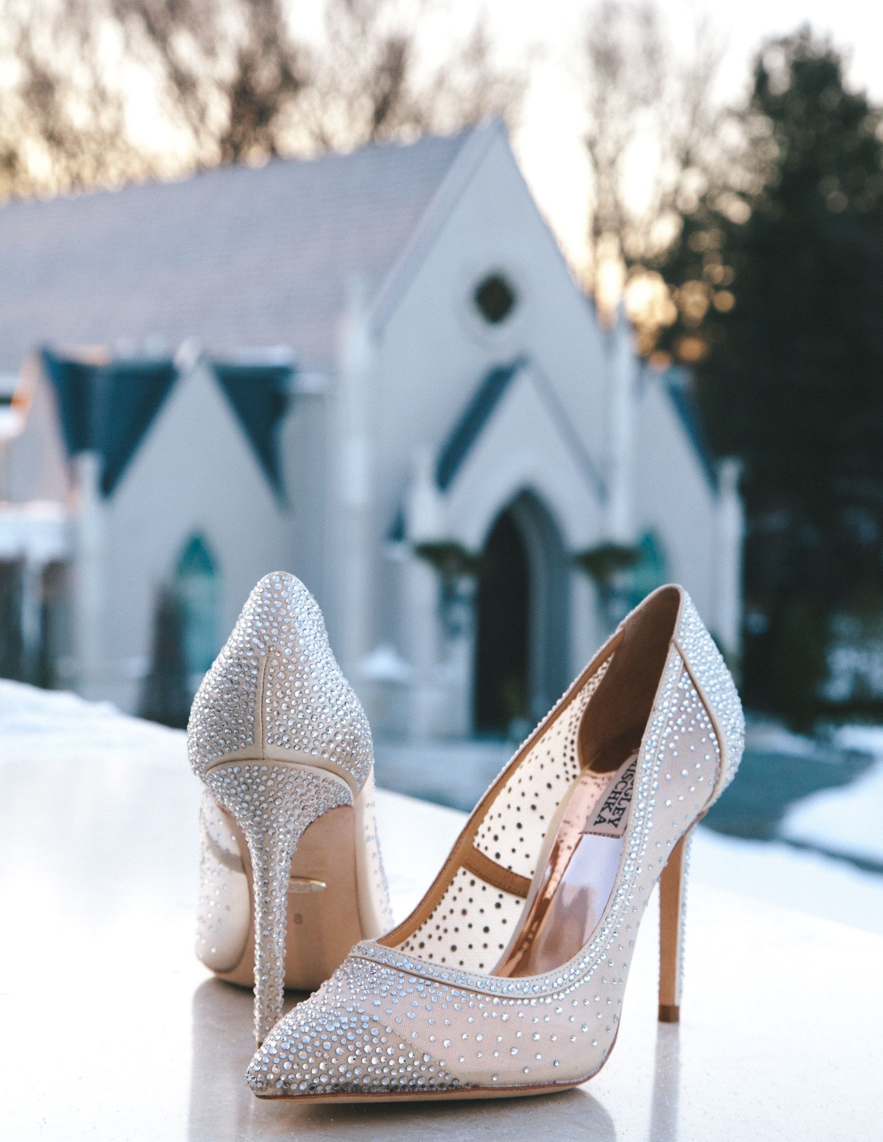 High street store wedding shoes