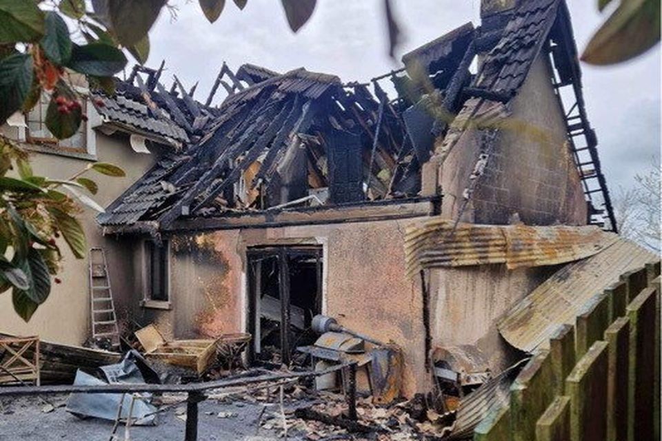 The Haughton family have lost everything in a house fire that destroyed their family home.