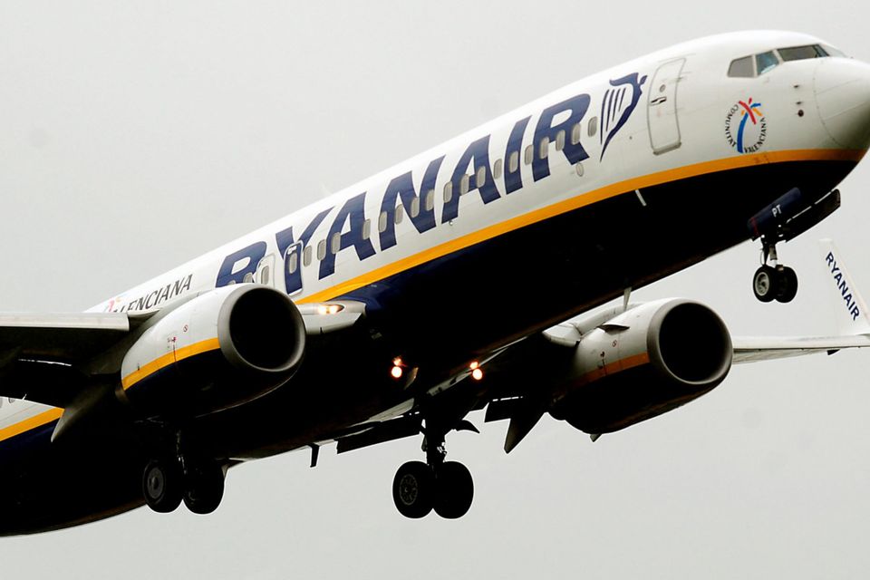 Ryanair plane (stock image)