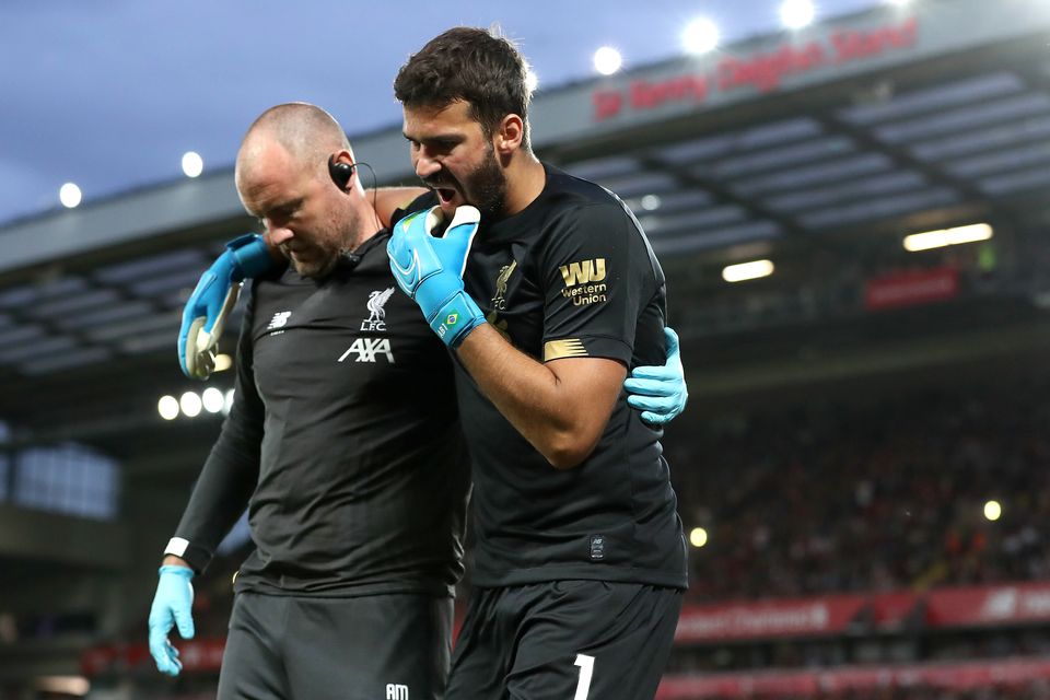 Alisson's calf injury: The expert view on Liverpool goalkeeper's recovery &  return date - Liverpool FC - This Is Anfield