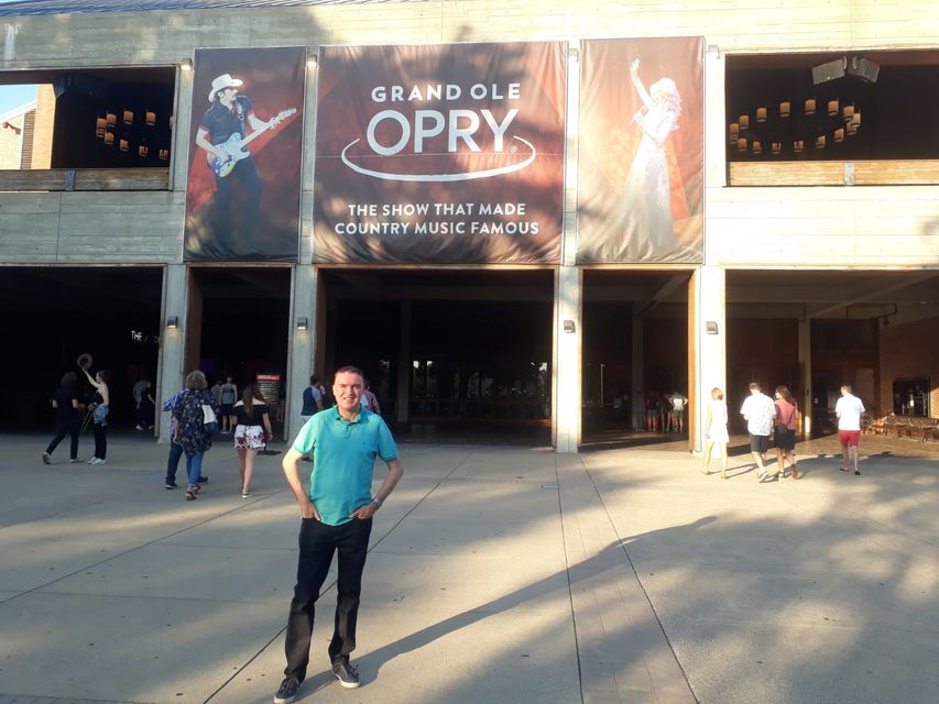 Eugene Masterson at the Grand Ol' Opry