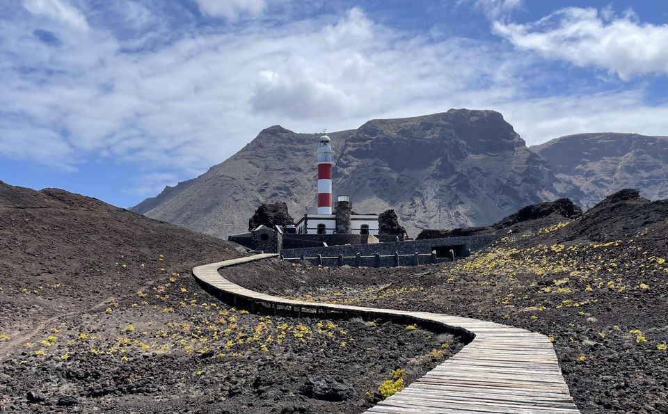 Punta de Teno lighthouse at Tenerife's most western point. Photo: PA