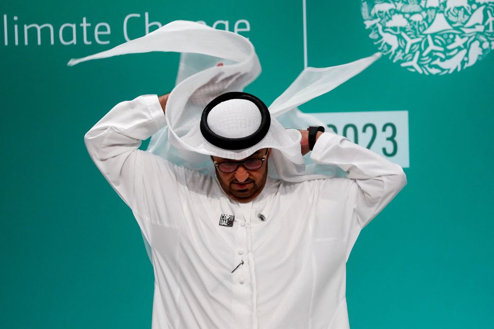 Cop28 president Ahmed Al Jaber got agreement on loss and damage fund. Photo: Reuters