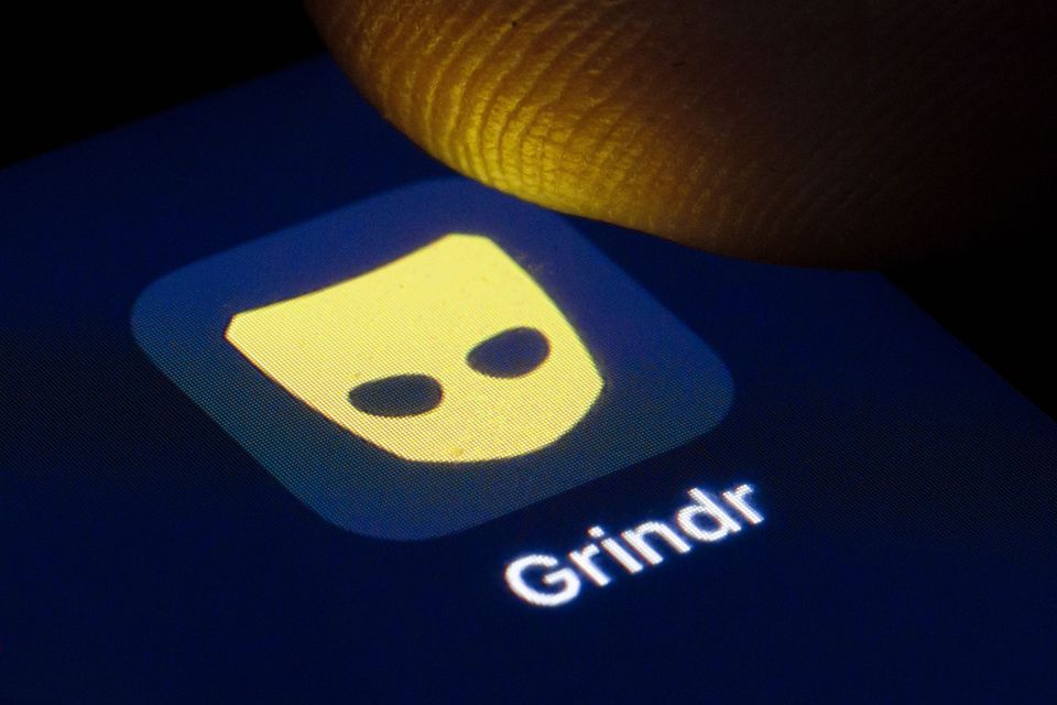 Grindr app. Stock image: Getty