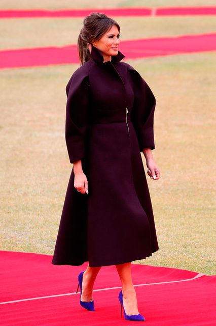 Melania Trump Red Valentino Dress