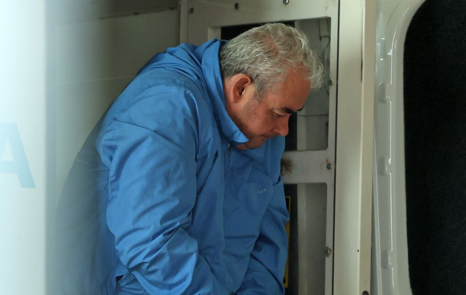 Karl Dowling pictured this afternoon at Gorey District Court. Picture Colin Keegan, Collins Dublin