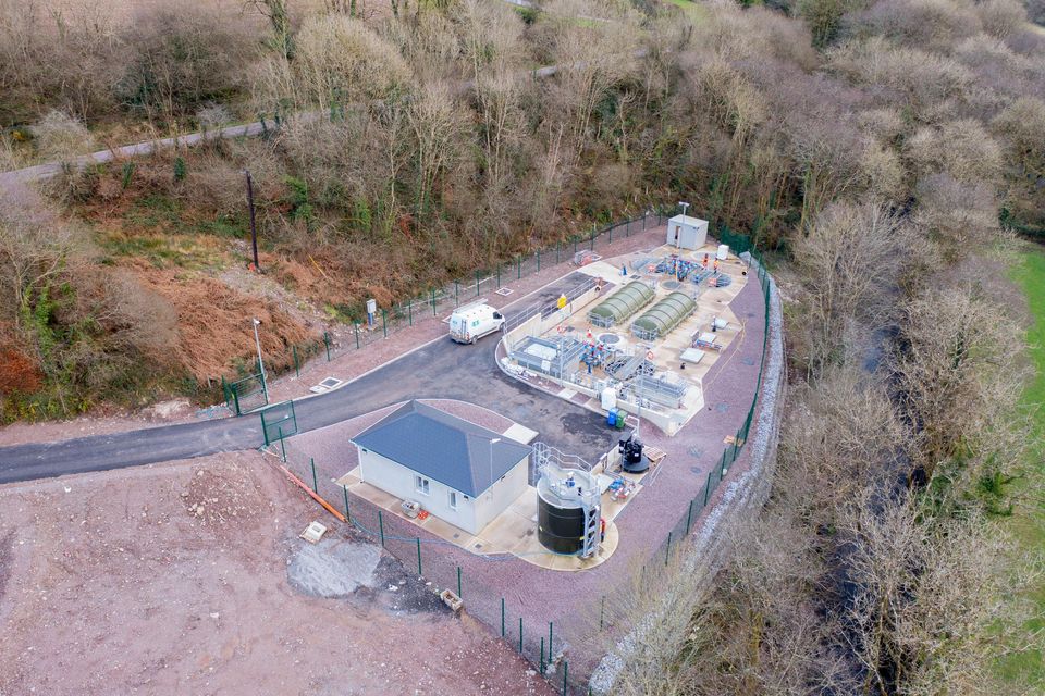 The newly commissioned wastewater treatment plant in Dripsey.