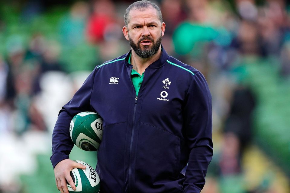 Andy Farrell has guided Ireland to the number one spot in world rugby. Photo: Getty Images