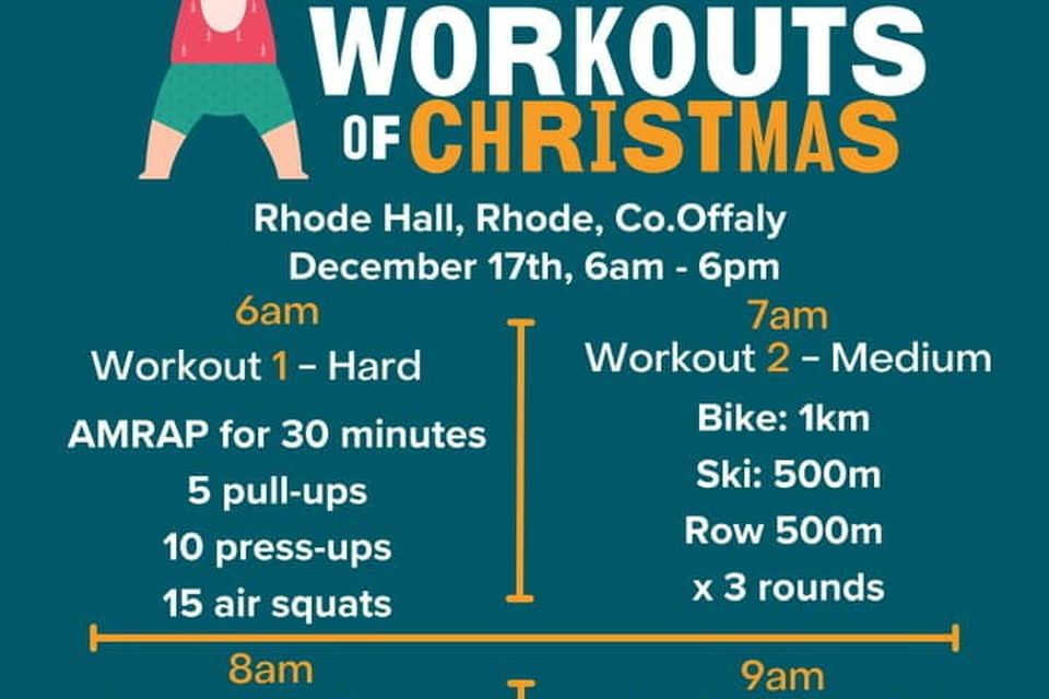 Offaly s 12 Workouts of Christmas fundraiser the perfect way to