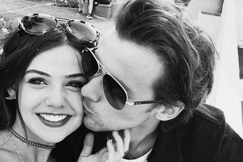 Danielle Campbell and Louis Tomlinson. Picture: Instagram