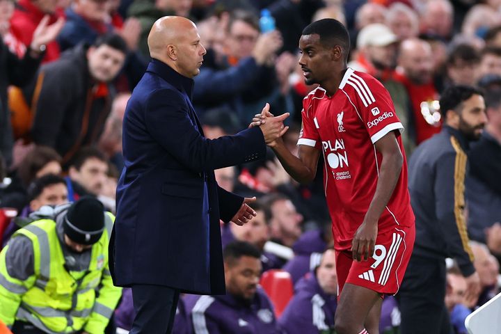 Arne Slot backs Alexander Isak and Florian Wirtz to keep improving at Liverpool as Mo Salah’s absence for Man Utd clash confirmed