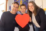 thumbnail: Grandparents Day At St Cronan's BNS Bray. Tom Hayden with parents Hugh and Debbie