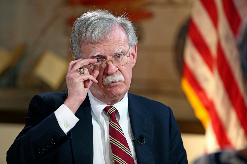United States National Security Adviser John Bolton. Photo: AP/PA