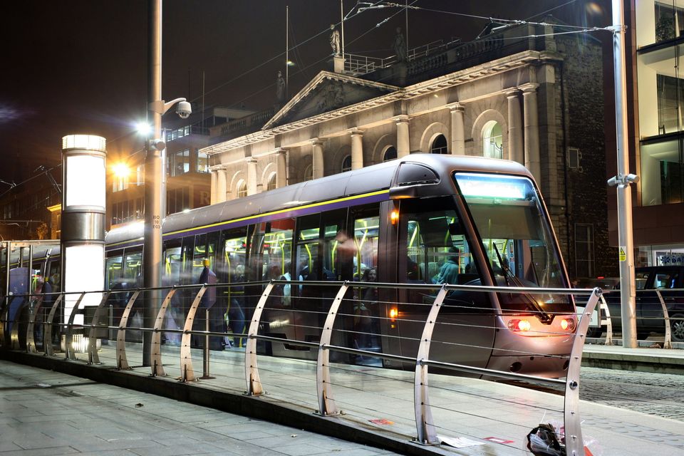 The luas  Photo: Getty