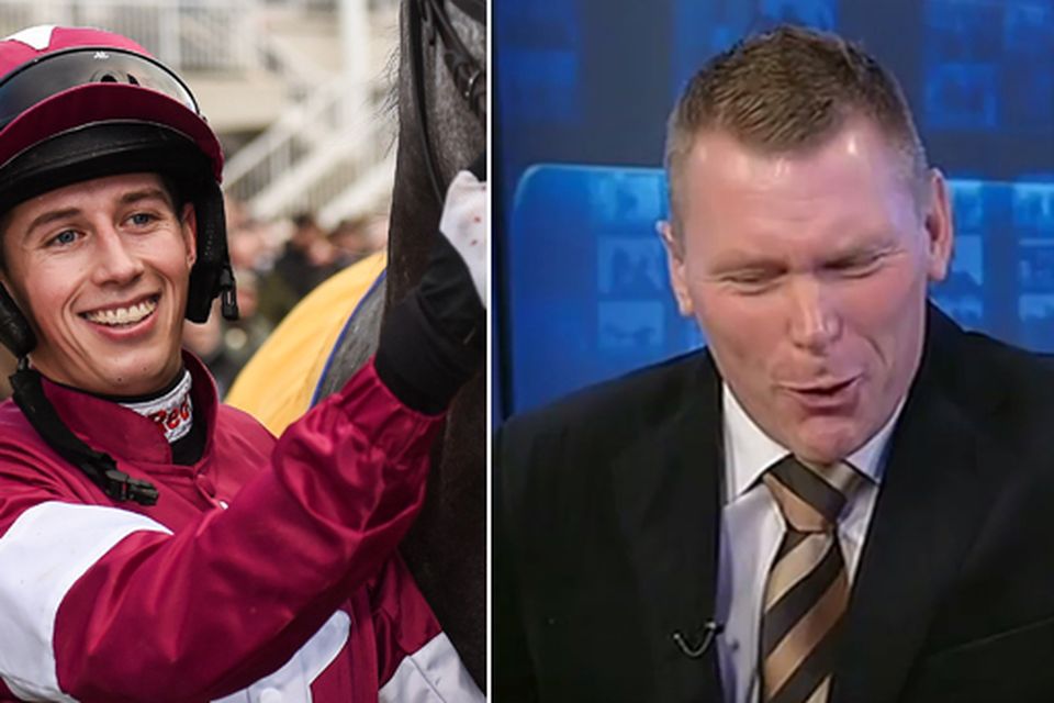 WATCH - Injured jockey Bryan Cooper puts Matt Chapman in his place with  hilarious retort