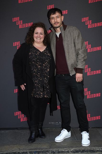 Jessica Gunning y Richard Judd que aparecen en Baby Reindeer (Lucy North/PA)