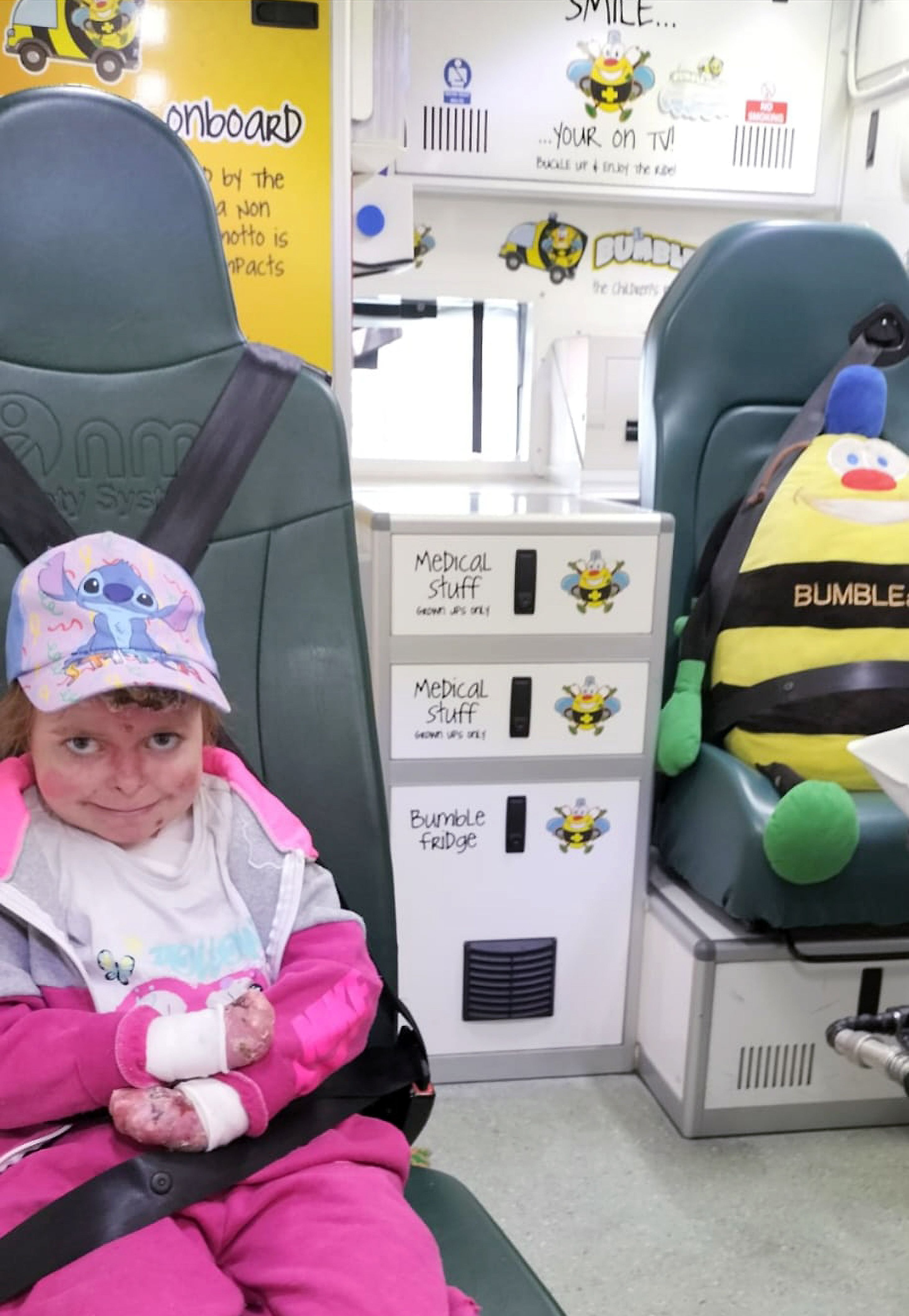 Dublin girl with EB overcomes fear of hospitals thanks to Bumbleance  service